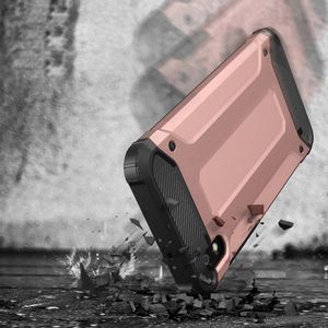 Hurtel Hybrid Armor pancerne hybrydowe etui pokrowiec Samsung Galaxy A10 niebieski uniwersalny 3