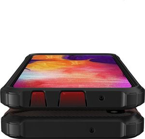 Hurtel Hybrid Armor pancerne hybrydowe etui pokrowiec Samsung Galaxy A10 niebieski uniwersalny 4