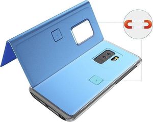 Hurtel Clear View Case futerał etui z klapką Huawei Y5 2019 czarny uniwersalny 4