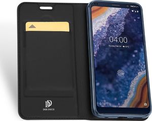 Dux Ducis Skin Pro etui pokrowiec z klapką Nokia 9 PureView czarny uniwersalny 3