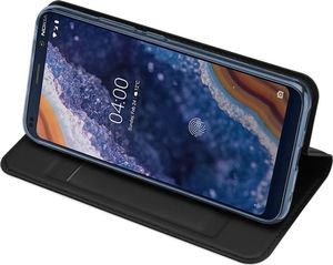 Dux Ducis Skin Pro etui pokrowiec z klapką Nokia 9 PureView czarny uniwersalny 5