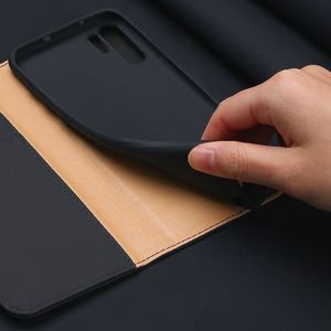 Dux Ducis Wish skórzane etui pokrowiec ze skóry naturalnej Huawei P30 Pro niebieski uniwersalny 12