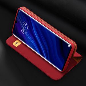 Dux Ducis Wish skórzane etui pokrowiec ze skóry naturalnej Huawei P30 Pro niebieski uniwersalny 8