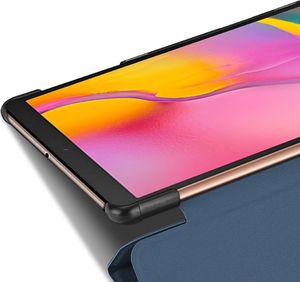 Etui na tablet Dux Ducis DUX DUCIS Domo składany pokrowiec etui na tablet z funkcją Smart Sleep podstawka Samsung Galaxy Tab A 10.1 2019 T515 T510 niebieski uniwersalny 3