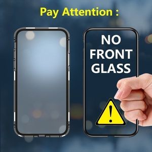 Wozinsky Magnetic Case magnetyczne etui 360 pokrowiec na całą obudowę przód + tył OnePlus 7 Pro czarny uniwersalny 5