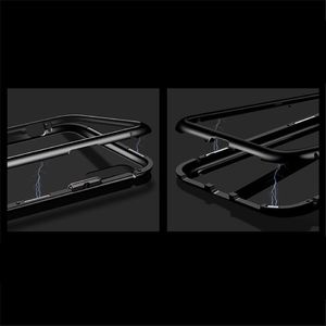 Wozinsky Magnetic Case magnetyczne etui 360 pokrowiec na całą obudowę przód + tył OnePlus 7 Pro czarny uniwersalny 7