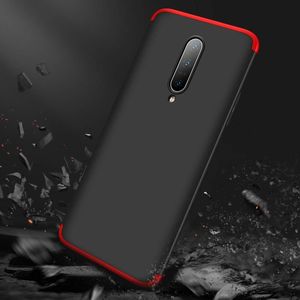 GKK 360 Protection Case etui na całą obudowę przód + tył OnePlus 7 Pro czarno-czerwony uniwersalny 3