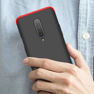 GKK 360 Protection Case etui na całą obudowę przód + tył OnePlus 7 Pro czarno-czerwony uniwersalny 4