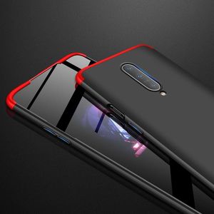 GKK 360 Protection Case etui na całą obudowę przód + tył OnePlus 7 Pro czarno-czerwony uniwersalny 5