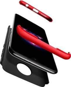 GKK 360 Protection Case etui na całą obudowę przód + tył Motorola Moto G7 czarno-czerwony uniwersalny 2