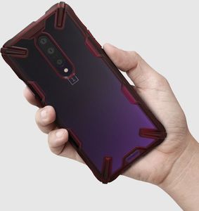 Ringke Ringke Fusion X etui pancerny pokrowiec z ramką OnePlus 7 Pro czarny (FXOP0001) uniwersalny 6