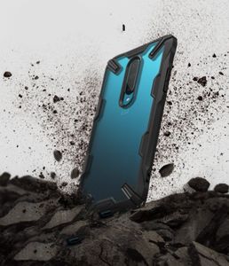 Ringke Ringke Fusion X etui pancerny pokrowiec z ramką OnePlus 7 Pro czarny (FXOP0001) uniwersalny 8