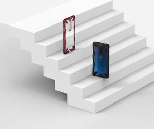 Ringke Ringke Fusion X Design etui pancerny pokrowiec z ramką OnePlus 7 Pro czarny (XDOP0001) uniwersalny 4