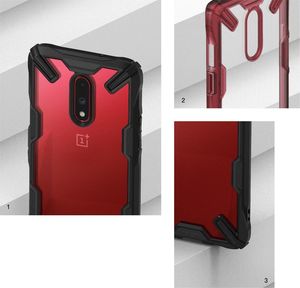 Ringke Ringke Fusion X etui pancerny pokrowiec z ramką OnePlus 7 czarny (FXOP0004) uniwersalny 5