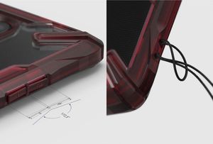 Ringke Ringke Fusion X etui pancerny pokrowiec z ramką OnePlus 7 czarny (FXOP0004) uniwersalny 6