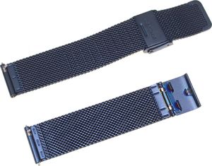 Bisset Bransoleta stalowa do zegarka 18 mm Bisset MESH18.02 Blue uniwersalny 2