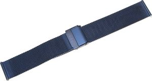 Bisset Bransoleta stalowa do zegarka 18 mm Bisset MESH18.02 Blue uniwersalny 3
