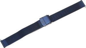 Bisset Bransoleta stalowa do zegarka 12 mm Bisset MESH12.02 Blue uniwersalny 3