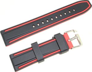 JVD Silikonowy pasek do zegarka 22 mm JVD R21907-22 uniwersalny 2