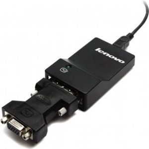 Adapter USB Lenovo 0B47072 USB-A - VGA Czarny  (0B47072) 3