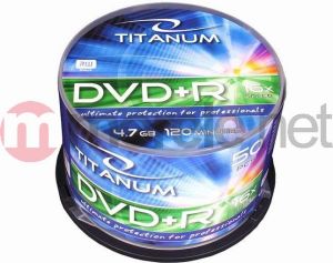 Esperanza DVD+R TITANUM cake box 50 / 4.7GB / 16x (1286) 1