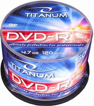 Esperanza DVD-R TITANUM cake box 50 / 4.7GB / 16x (1279) 1