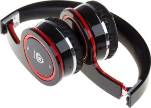 Słuchawki Prestigio PBHS1BR Czarno-czerwone 2