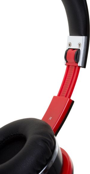 Słuchawki Prestigio PBHS1BR Czarno-czerwone 3