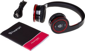 Słuchawki Prestigio PBHS1BR Czarno-czerwone 7