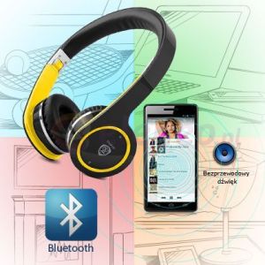 Słuchawki Prestigio PBHS1BY Czarno-żółte 2