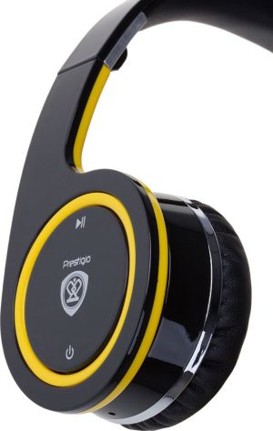 Słuchawki Prestigio PBHS1BY Czarno-żółte 7