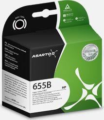 Tusz Asarto Tusz do HP 655 | DJ Ink Andvantage 3525 | black 1