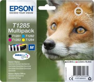 Tusz Epson Zestaw tuszów T1285 CMYK (C13T12854012) 1