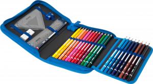 Piórnik Hama z wyposażeniem 2019/2020 Black Gamer czarny 2