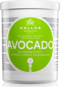 Kallos KJMN Avocado Pre-Shampoo Intensive Treatment Mask intensywna maska regenerująca do włosów 100ml 1
