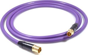 Kabel Melodika Antenowy 0.5m fioletowy 1