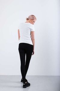 Levi`s THE PERFECT TEE 0297 SPORTSWEAR LOGO WHITE - XS - damskie - biały 4