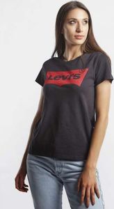 Levi`s THE PERFECT GRAPHIC TEE 0201 LARGE BATWING BLACK - XS - damskie - czarny 1