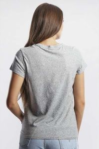 Levi`s THE PERFECT GRAPHIC TEE 0263 BETTER BATWING SMOKESTACK HEATHER - XS - damskie - szary 4