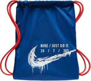 Nike Worek Plecak Nike Y NK Gymsack GFX 2 BA6008 438 BA6008 438 niebieski 1