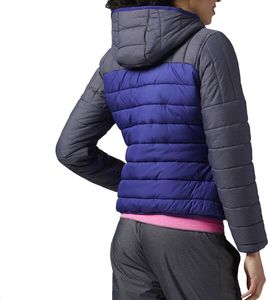 Reebok Kurtka damska Fw Padded Bomber niebieska r. L (AX9190) 2