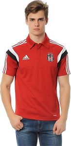 Adidas Koszulka męska BJK Polo czerwona r. S (H78827) 1