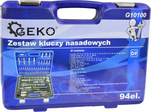 Geko Zestaw kluczy nasadowych 94el.CRV GEKO(3) 2