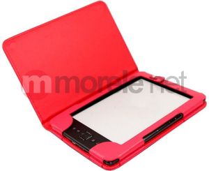 Pokrowiec C-Tech Amazon Kindle 4/5 z lampką (Czerwony) (AKC-03R) 1