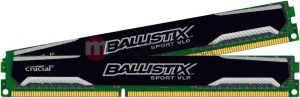 Pamięć Crucial Ballistix Sport VLP, DDR3, 16 GB, 1600MHz, CL9 (BLS2C8G3D1609ES2LX0CEU) 1