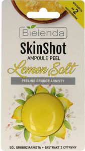 Bielenda Skin Shot Peeling gruboziarnisty do twarzy z Ekstraktem z cytryny 8 g 1