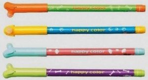 Happy Color Długopis usuwalny Pieski niebieski 4 sztHAPPY COLO 1