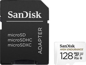 Karta SanDisk High Endurance MicroSDXC 128 GB Class 10 UHS-I/U3 V30 (SDSQQNR-128G-GN6IA) 3
