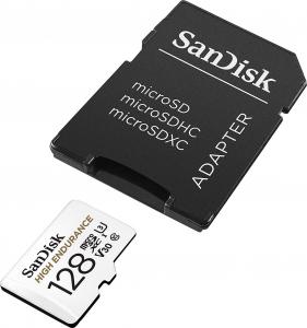 Karta SanDisk High Endurance MicroSDXC 128 GB Class 10 UHS-I/U3 V30 (SDSQQNR-128G-GN6IA) 4