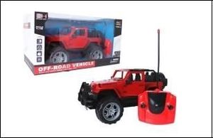 Askato Jeep RC czerwony 1